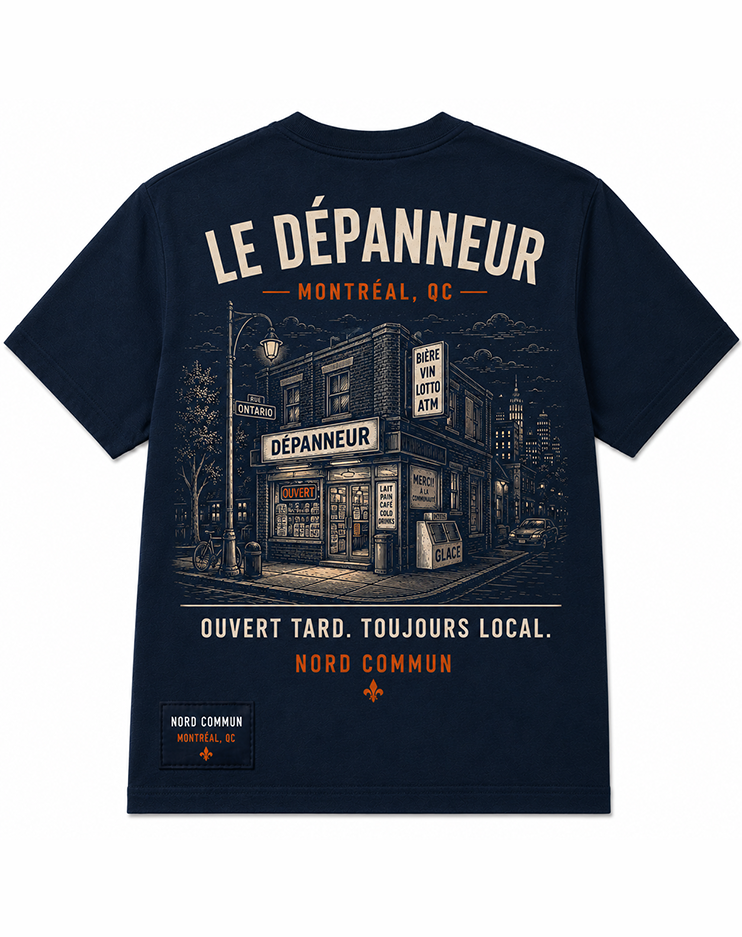 LE DÉPANNEUR back